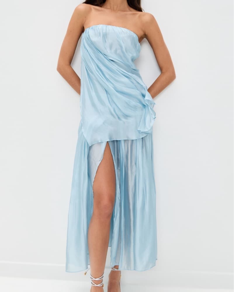 The Garment Gilian Blue Gown - Image 4