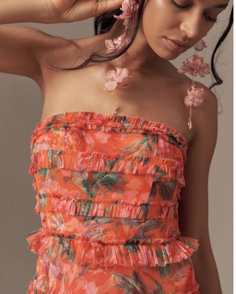 Mac Duggal Strapless Dress  - Image 2