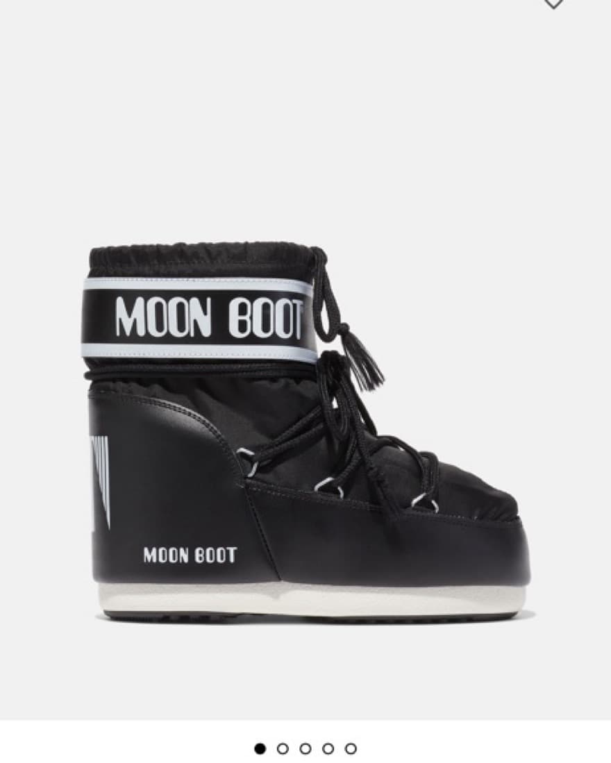 Moon Boot- Black Low Icon Moon Boots!  - Image 1