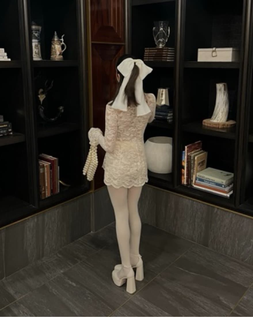 Paco Rabanne Lace Dress - Image 4