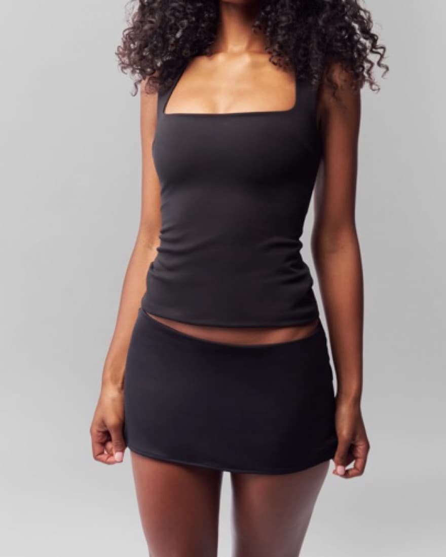 Guizio Mini Skirt Black  - Image 1