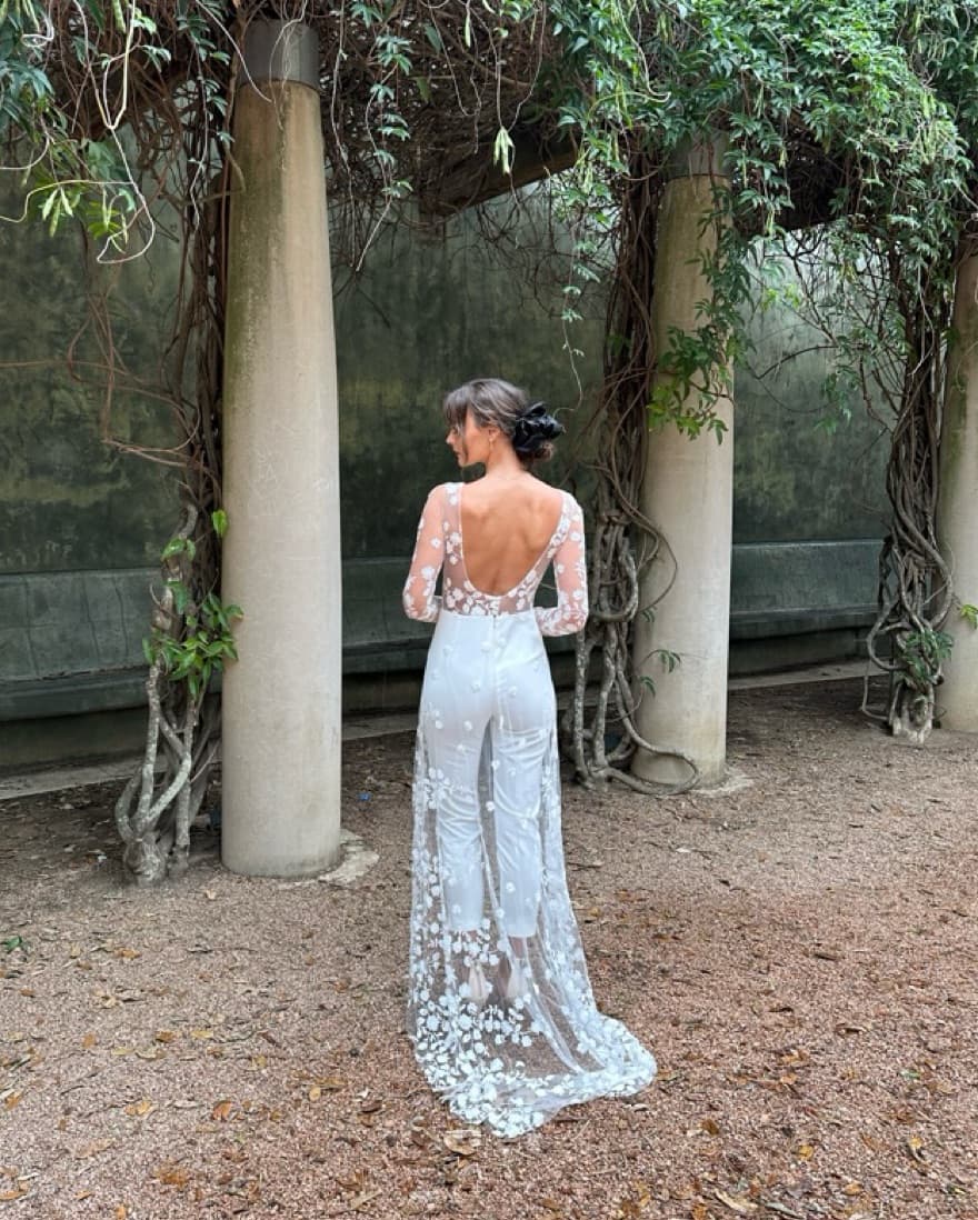 Rime Arodaky Patsy Bridal Jumpsuit - Image 6