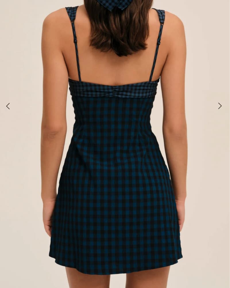 FOR LOVE & LEMONS GINGHAM DRESS - Image 4