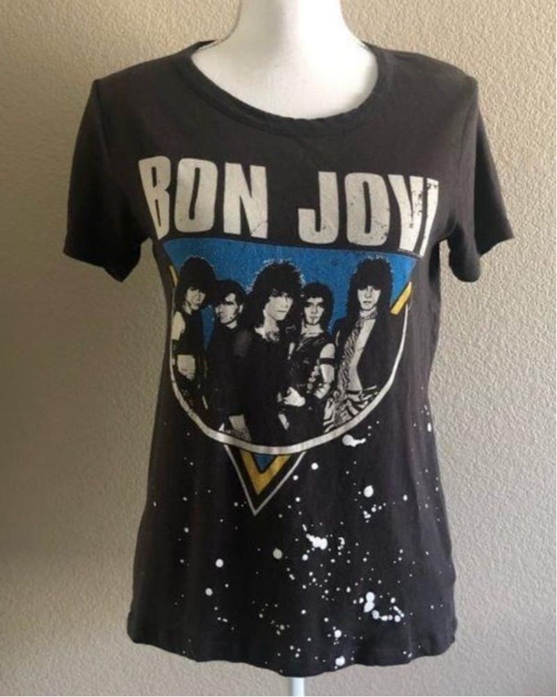 Soft Bon jovi Chaser Graphic T-Shirt  - Image 4