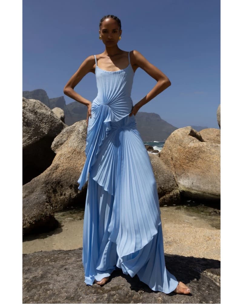 Torrent Pleated Dress - Image 5