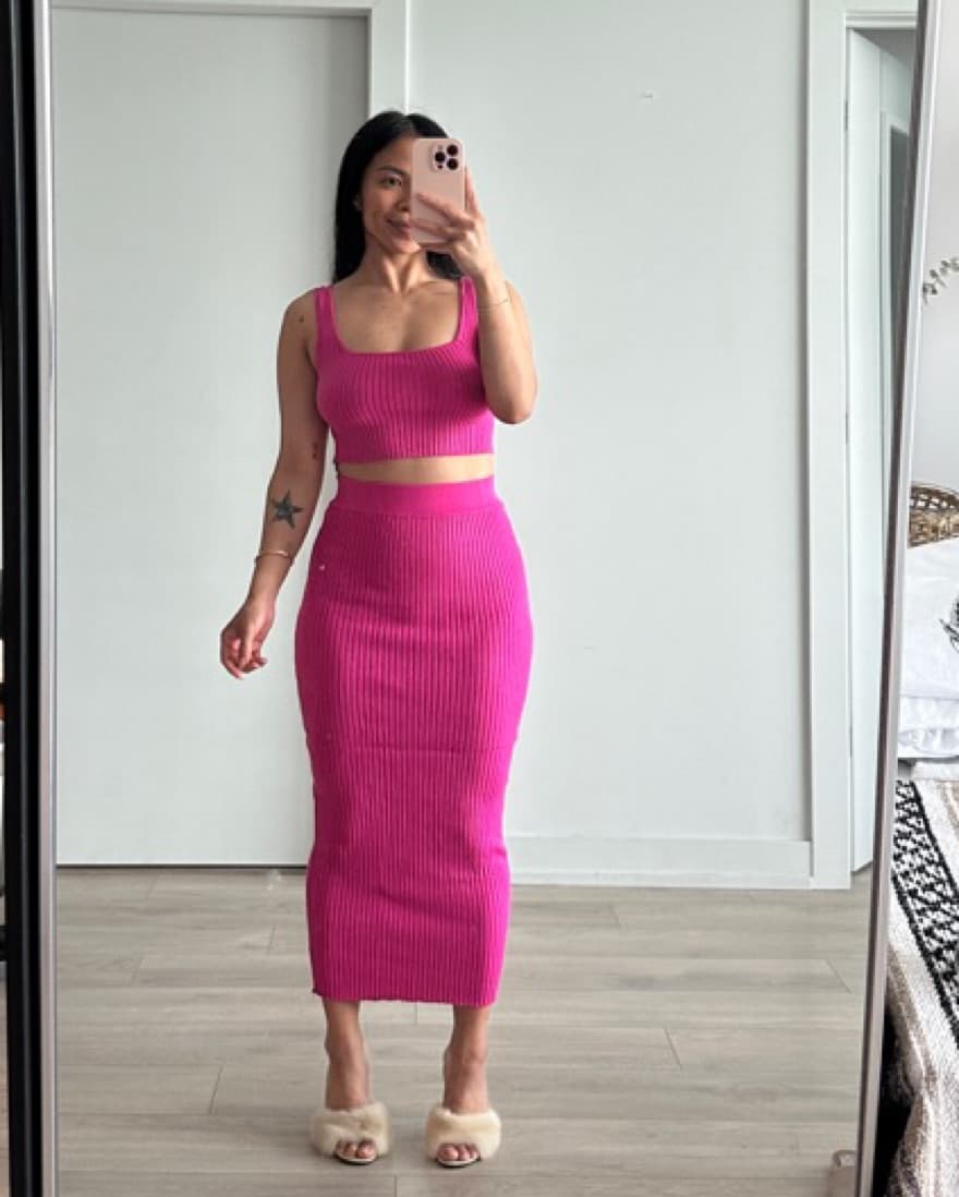 Pink Skirt Set - Image 3