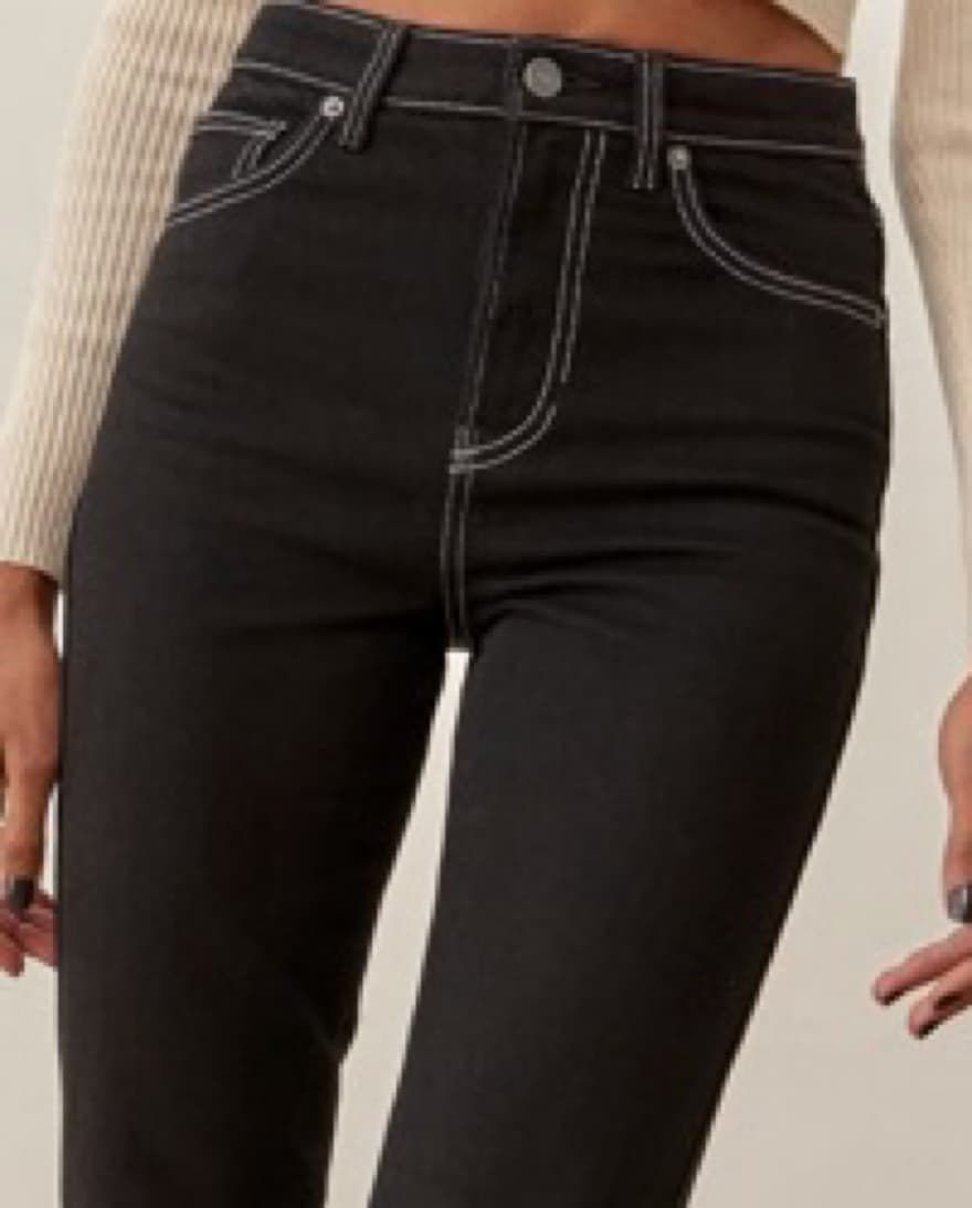 Reformation Black Jean - Image 2
