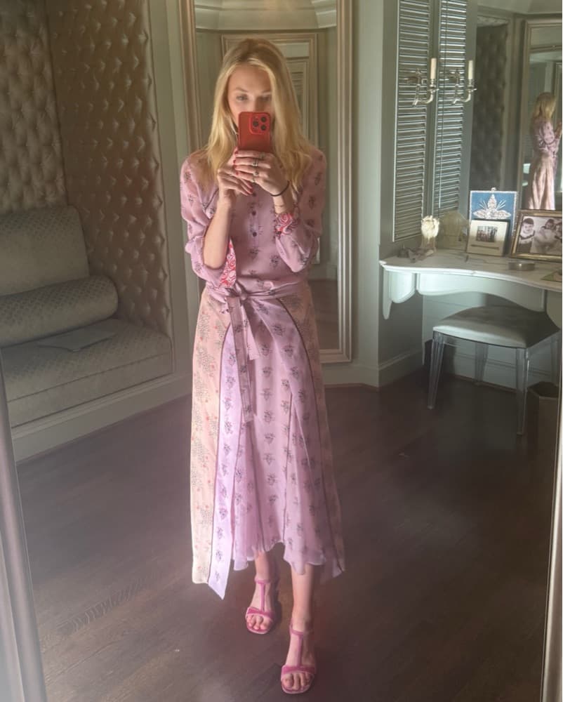 Printed Chloe Dress - Image 5