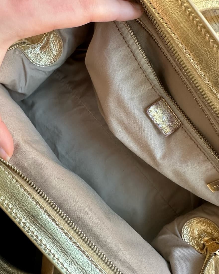 Celine Bag Gold - Image 6