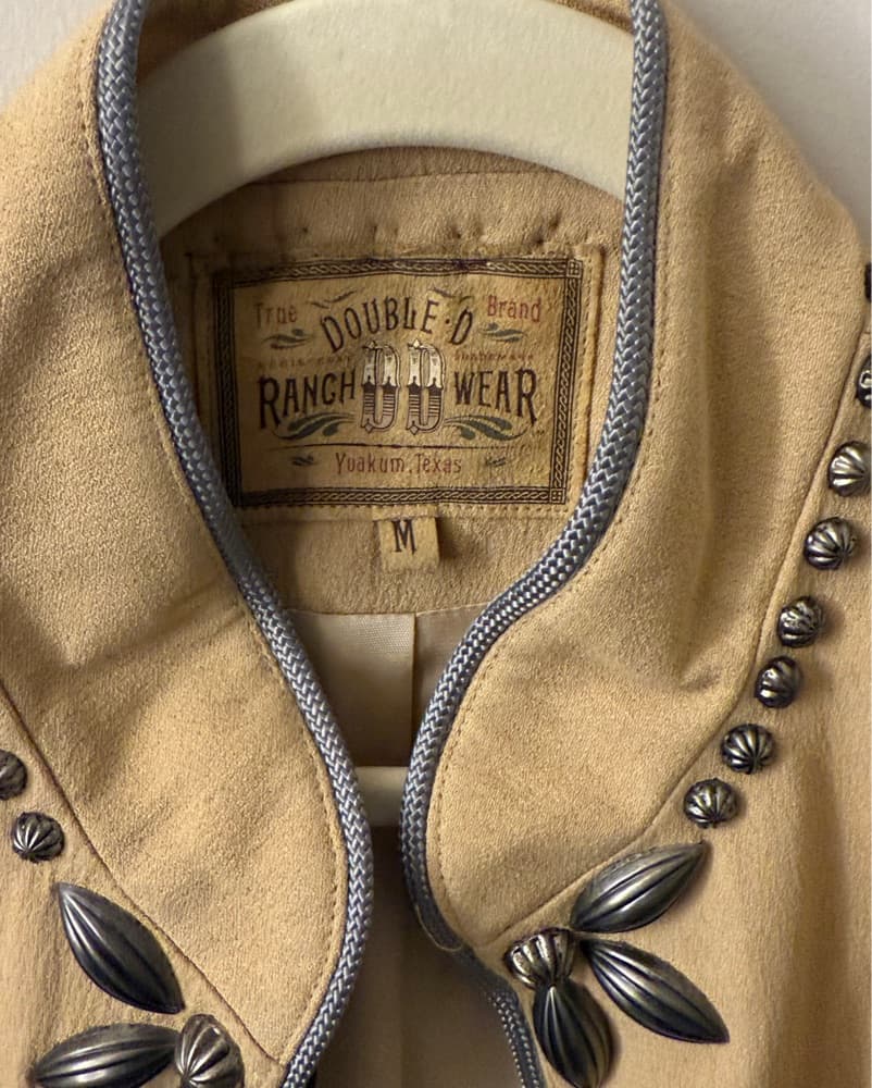 Double D Ranch Vintage Leather Jacket  - Image 3