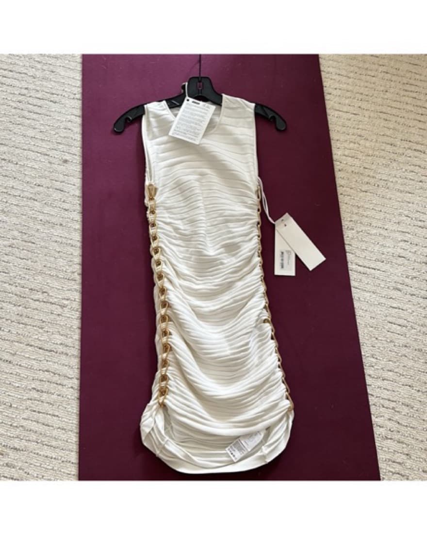 Dion Lee White Dress Never Worn!! Xs  - Image 4