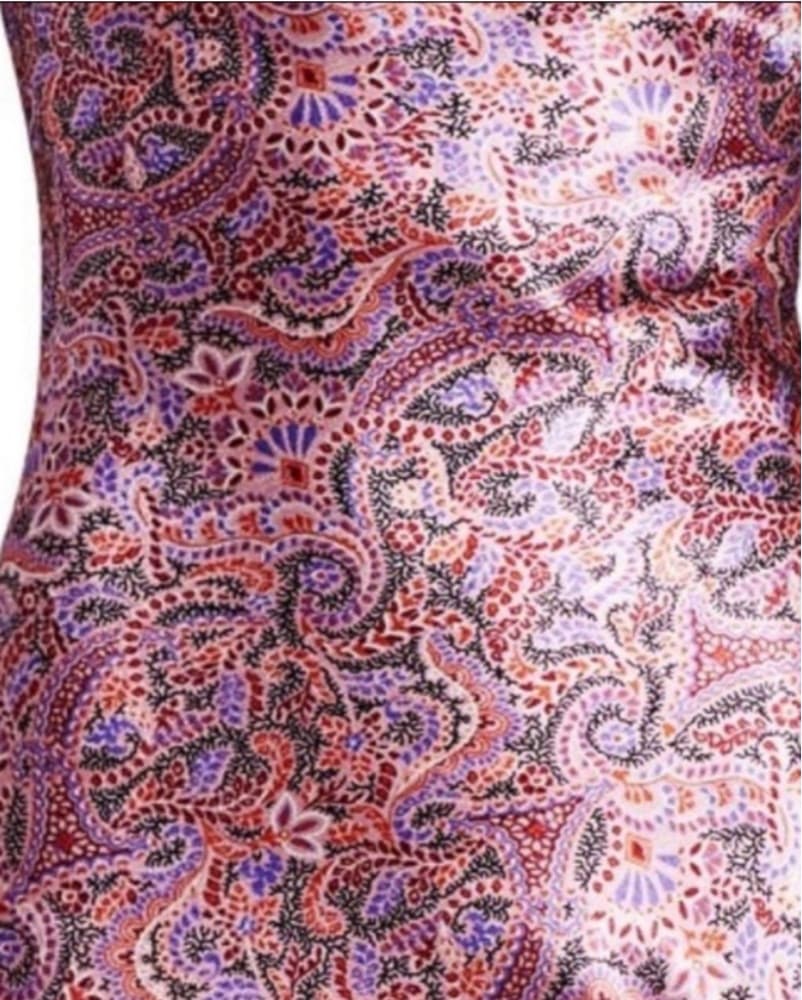 Cinq à Sept Paisley Pink Mini Dress - Image 4