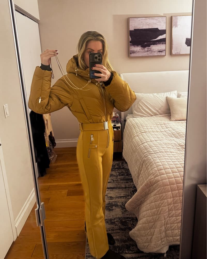Cordova Ajax Camel Brown Ski Suit - Image 5