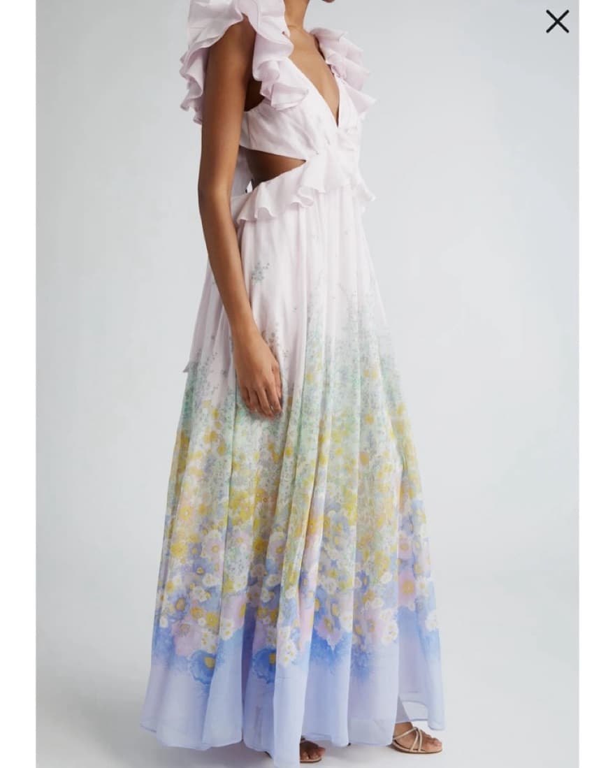 Zimmermann Floral Gown - Image 4