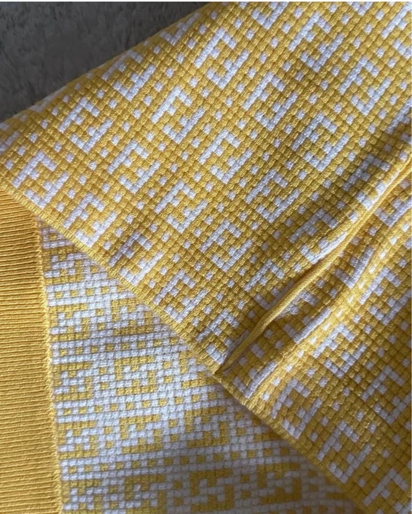 Yellow Fendi Bodycon Dress  - Image 4