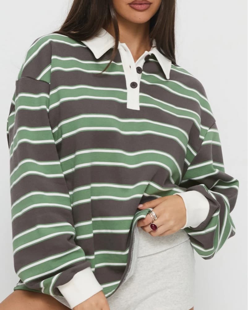 Tycen Polo Rugby Jumper  - Image 2