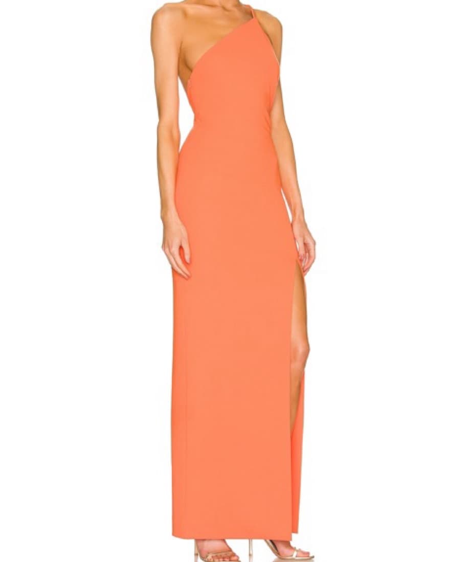 Maxi Dress In Coral - Image 2