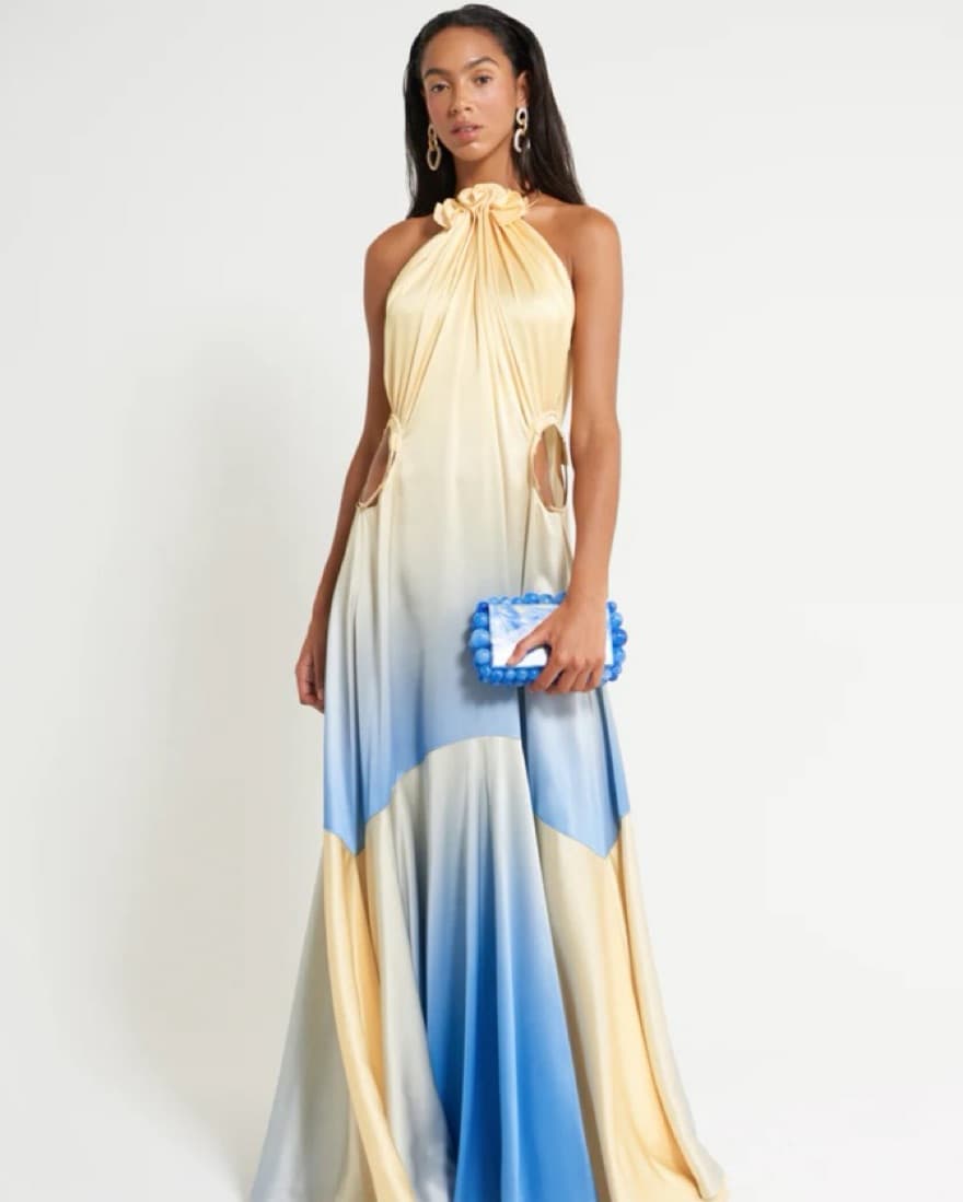 Cult Gaia Iris Dress - Ombre - Image 1