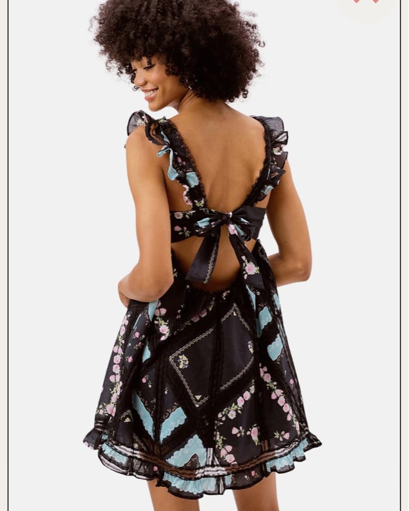 For Love And Lemons Babydoll Dress - Image 3