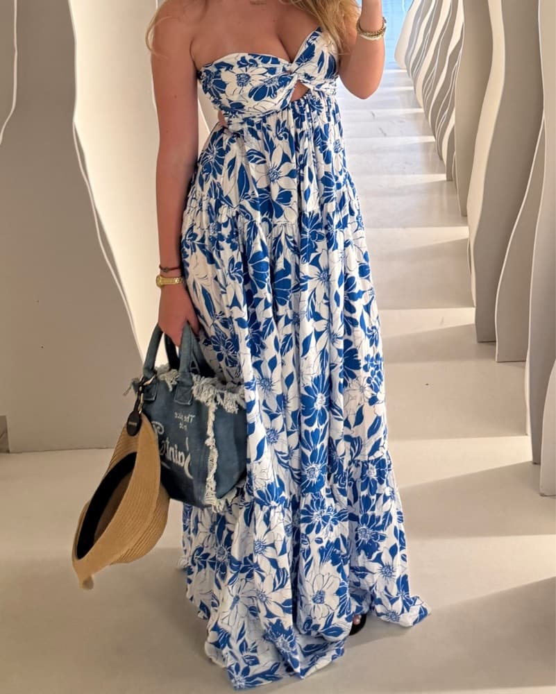 Floral Maxi Dress - Image 1