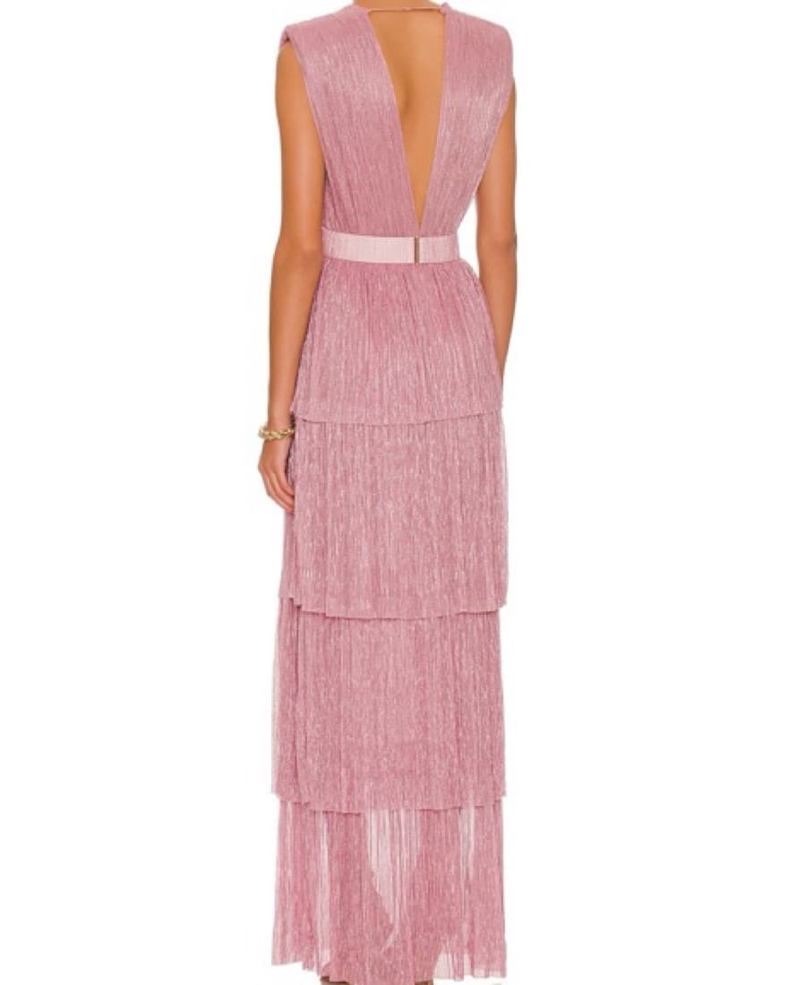Sabina Musayev Skylar Gown, Antique Rose - Image 3