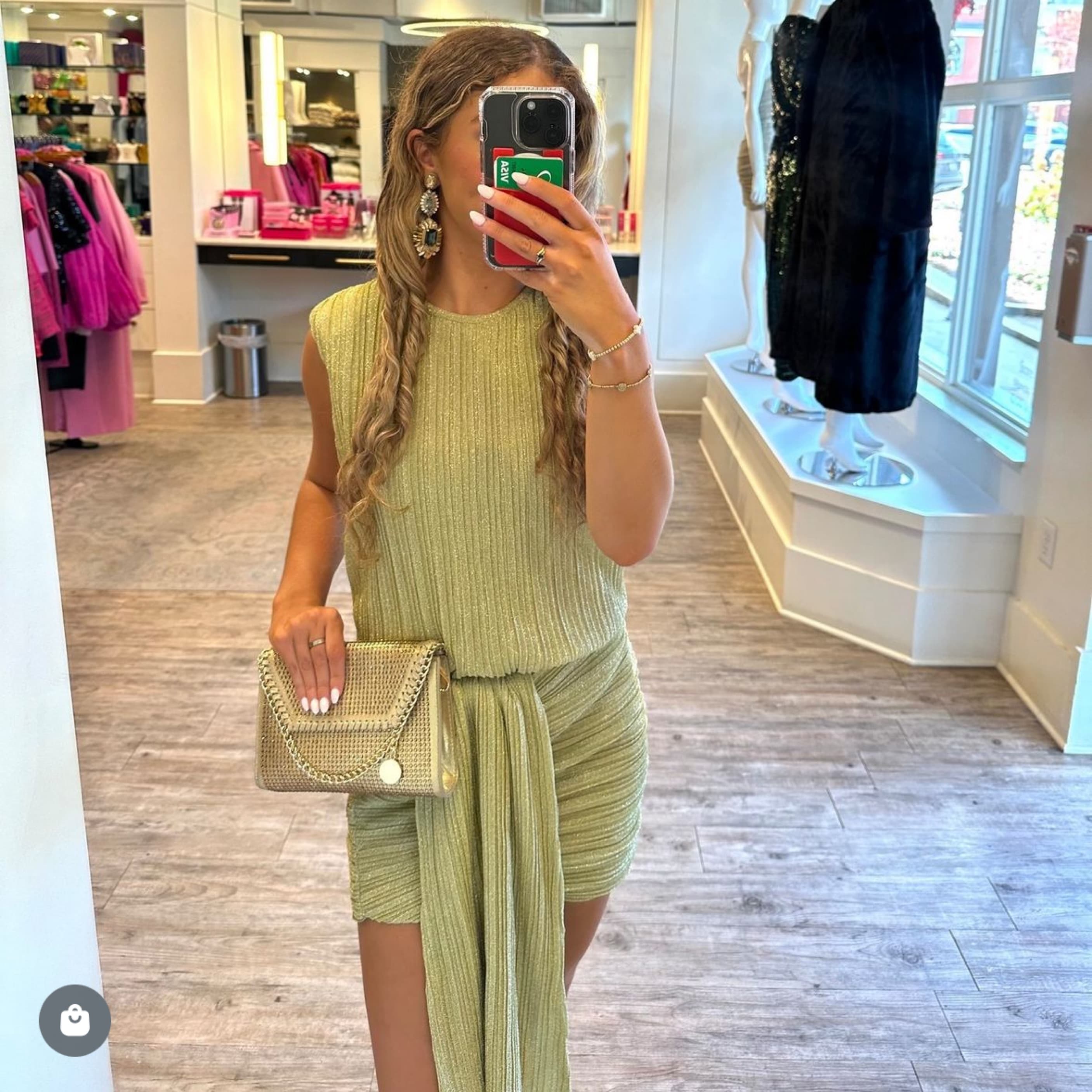 Suboo Gold Set - Mini Skirt & Top - Image 4