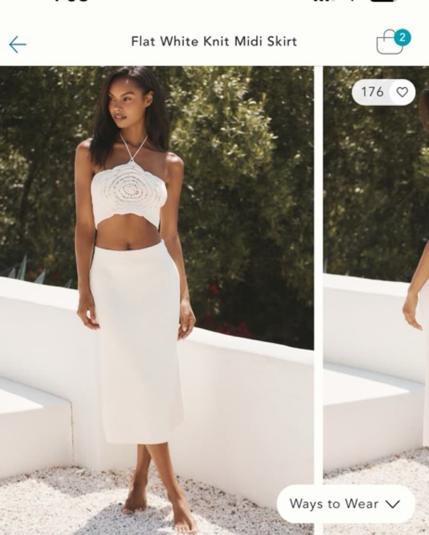 White Knit Set  - Image 2