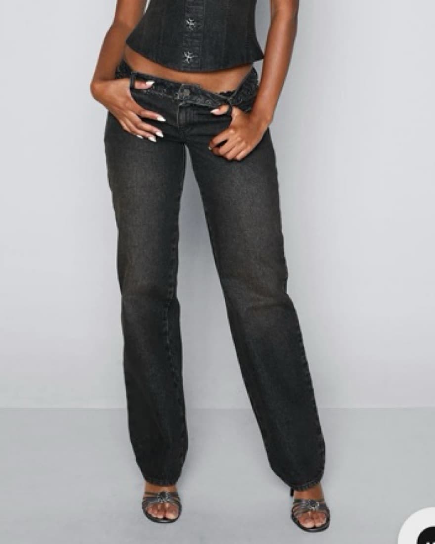 Miaou Chain link jeans - Image 4