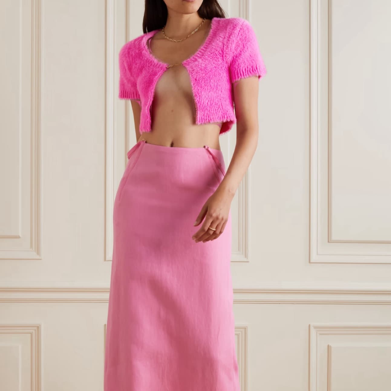 Jacquemus La Maille Neve - Pink - Image 1