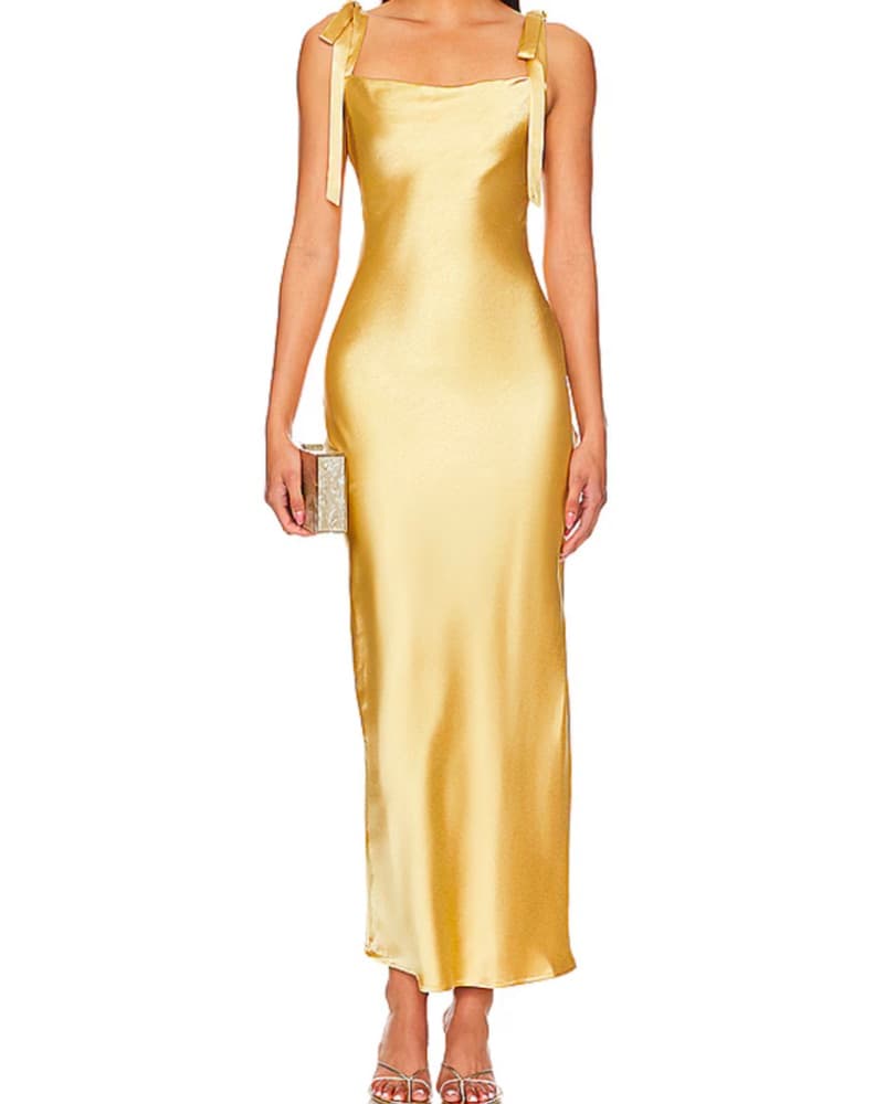 Gold Revolve Dress - Image 1