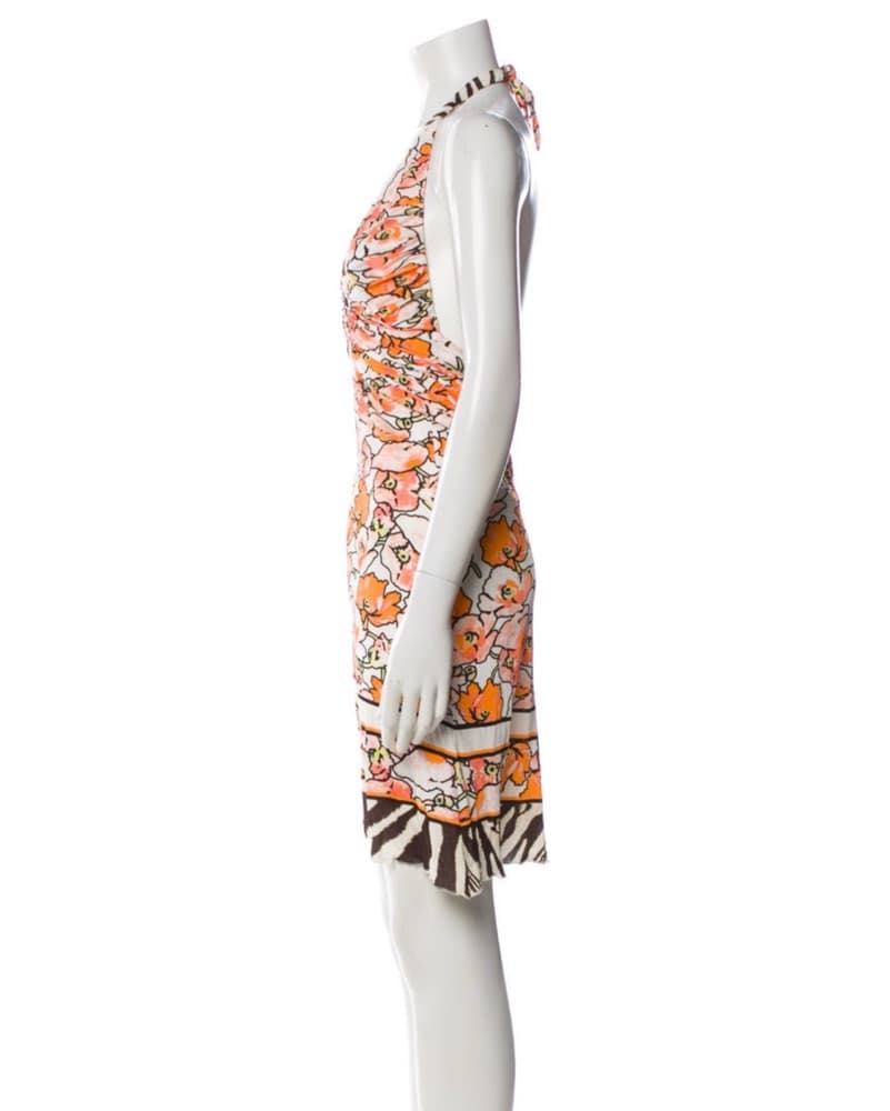 Vintage Cavalli Halter Dress - Image 2