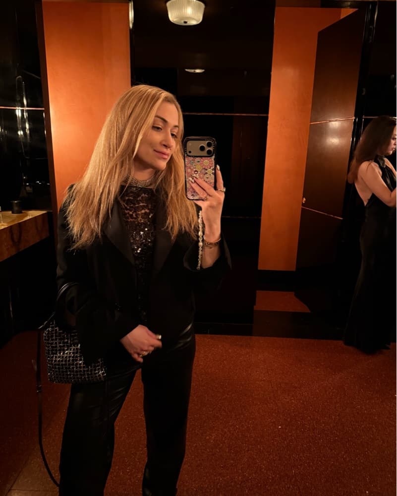 Reformation Black Sequin Sleeveless Top  - Image 4