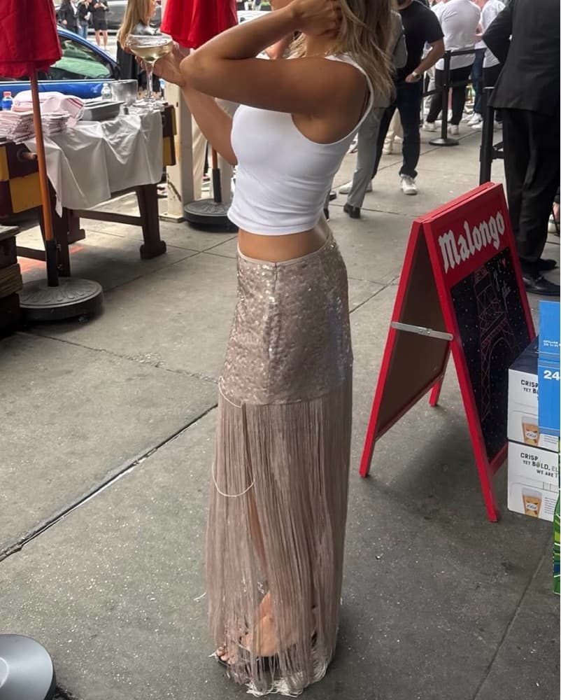  Sequin Maxi Skirt Camila Coelho - Image 1
