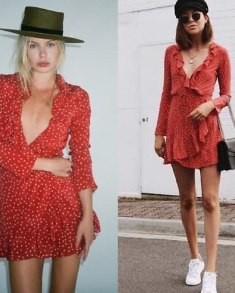 Realisation Par Alexandra Dress Red - Image 2