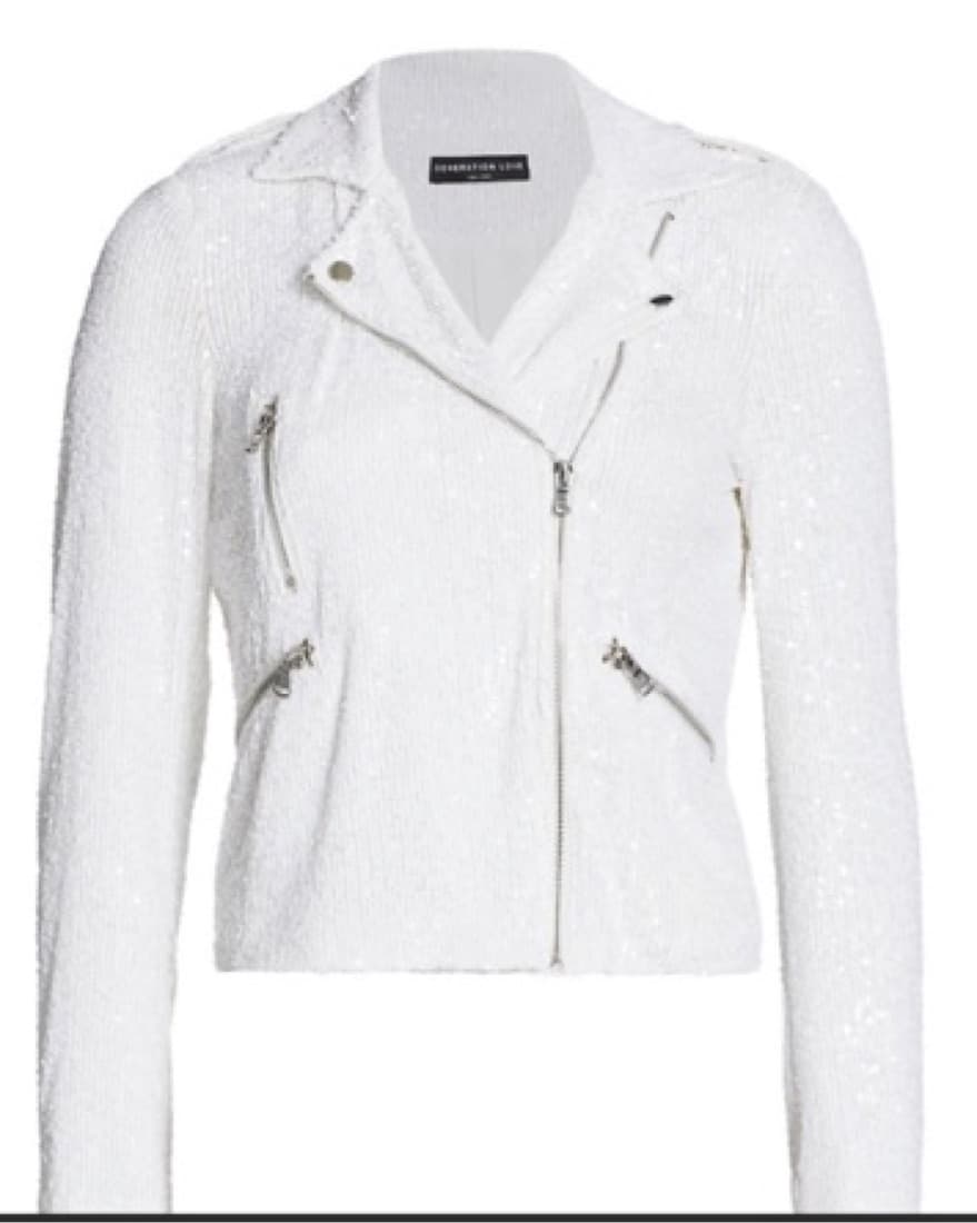 Generation Love White Sequin Jacket - Image 1