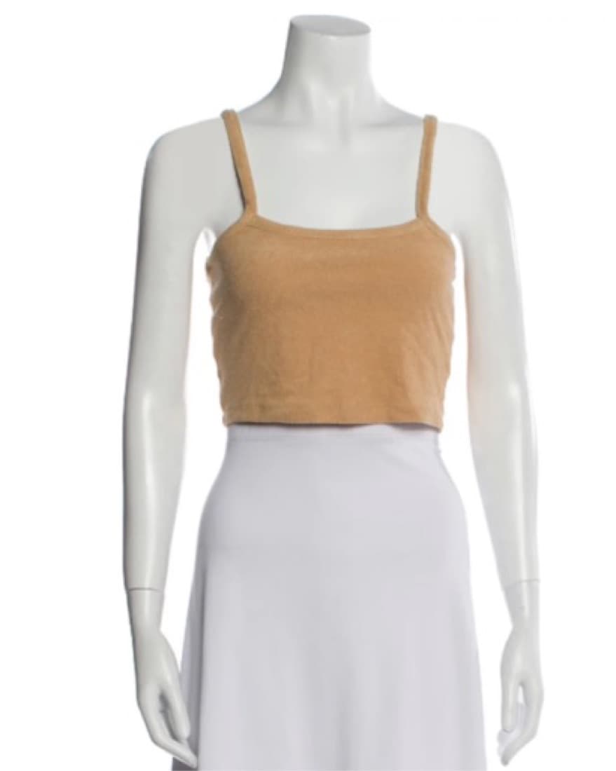 The Drops Neutral Crop Top - Image 2