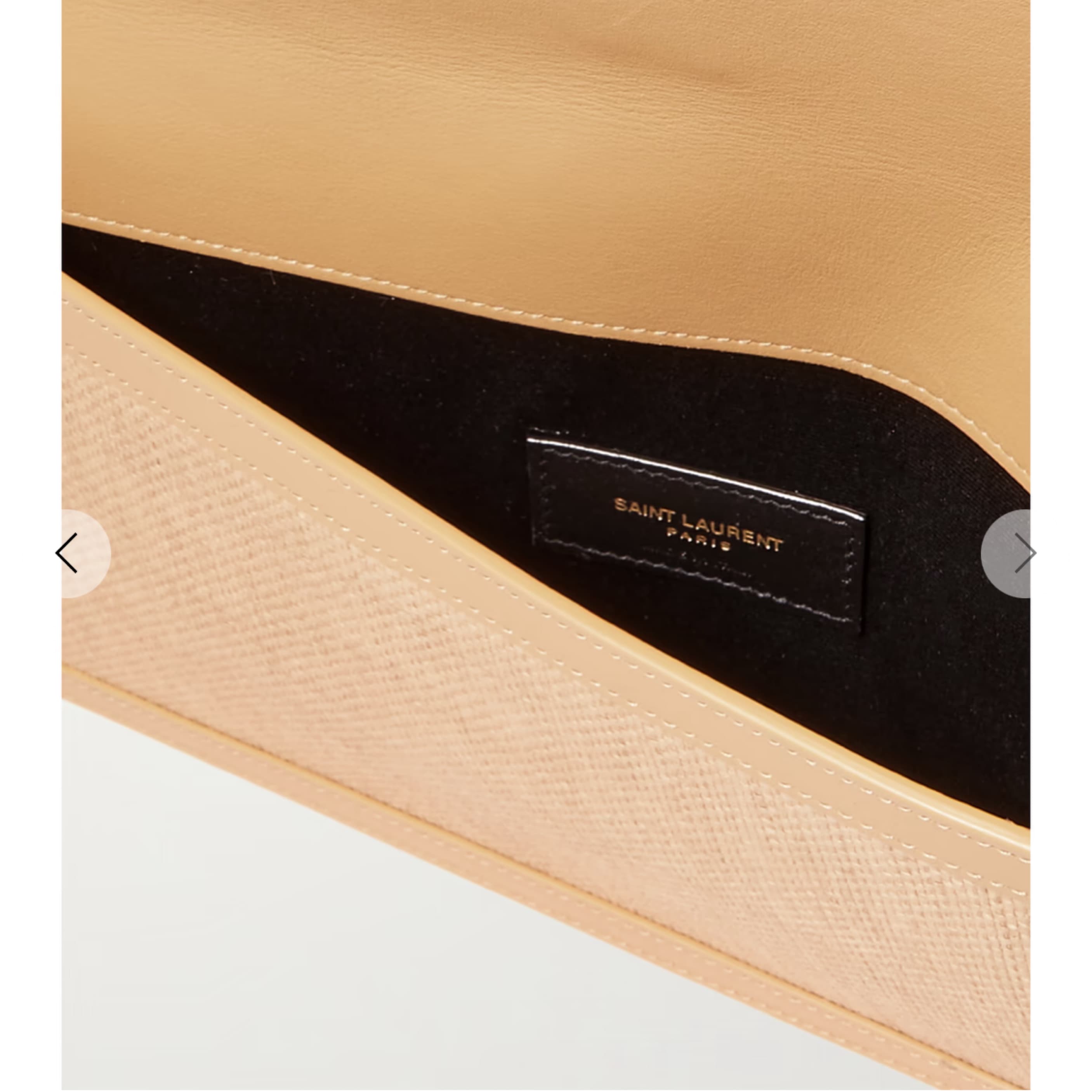 YSL Raffia Clutch - Image 4