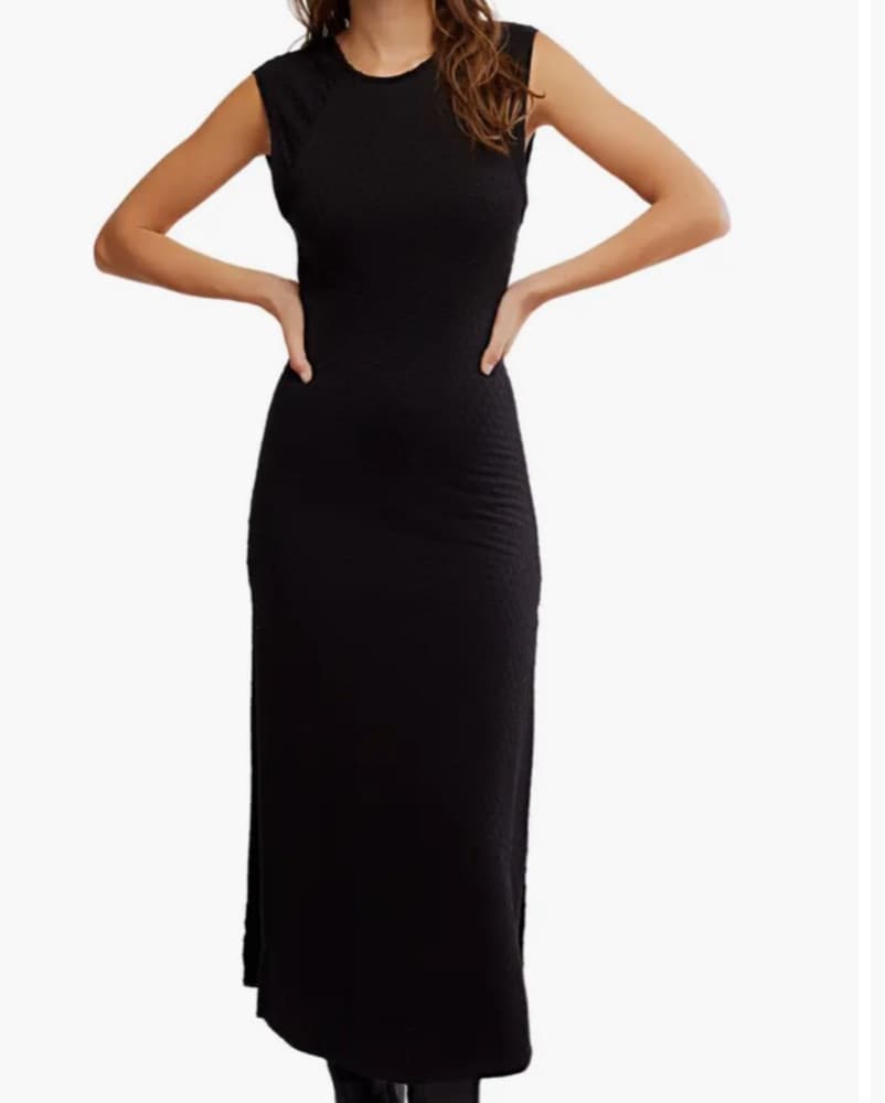 Free People Eyelet Midi Dress - Image 4