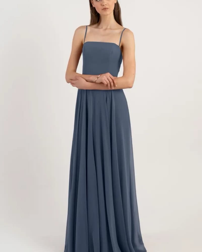 Jenny Yoo Blue Dress - Image 3