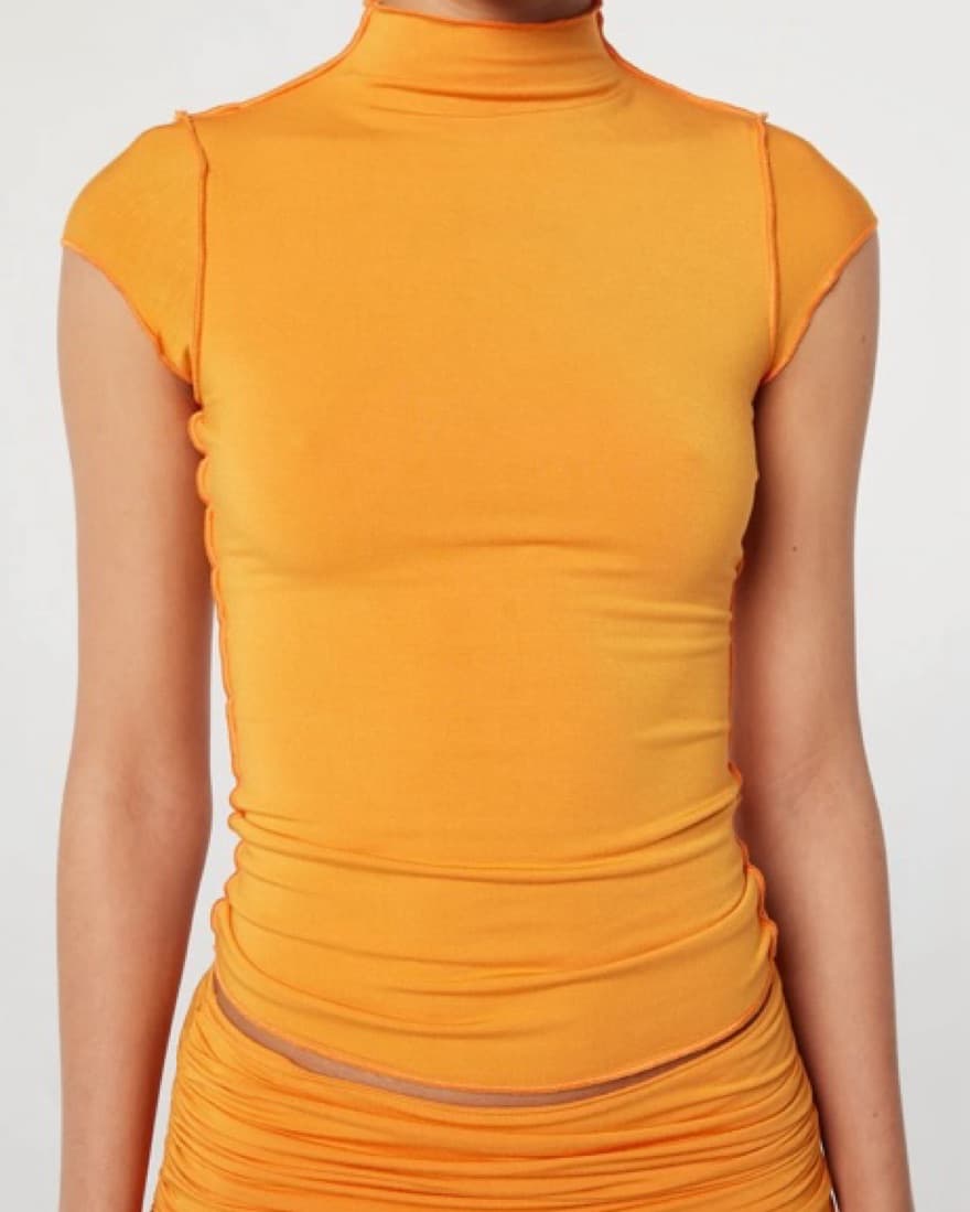 The Line By K, Two Piece Orange Set - Image 2
