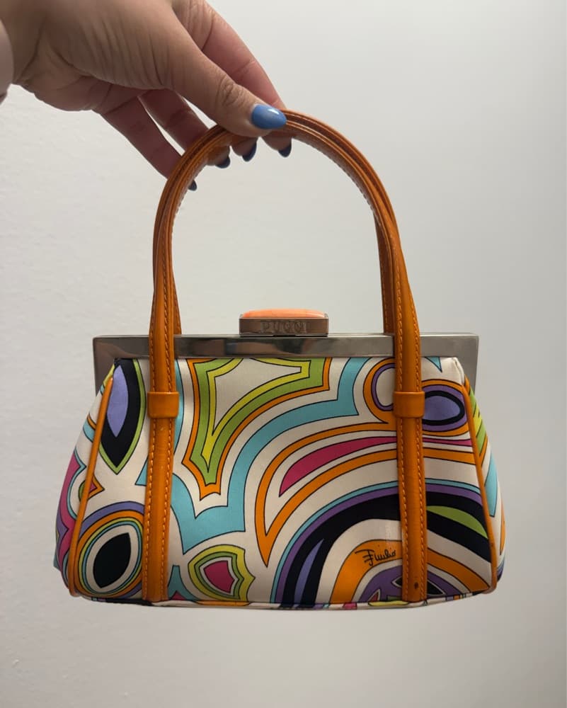 Pucci Colorful Mini Top Handle Bag - Image 1