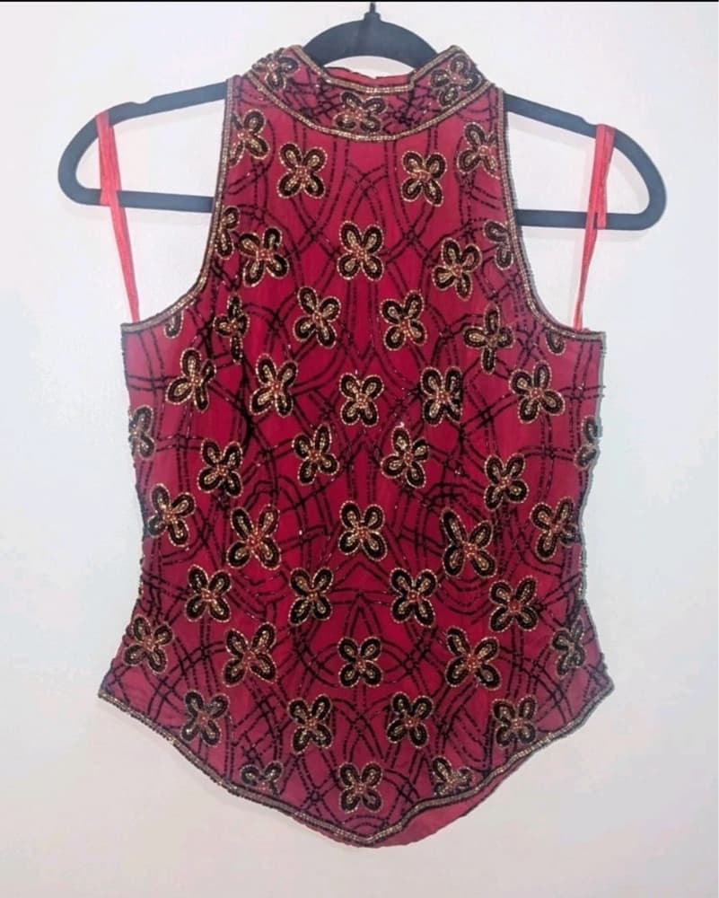 Arianna Pappell Beaded Top - Image 3