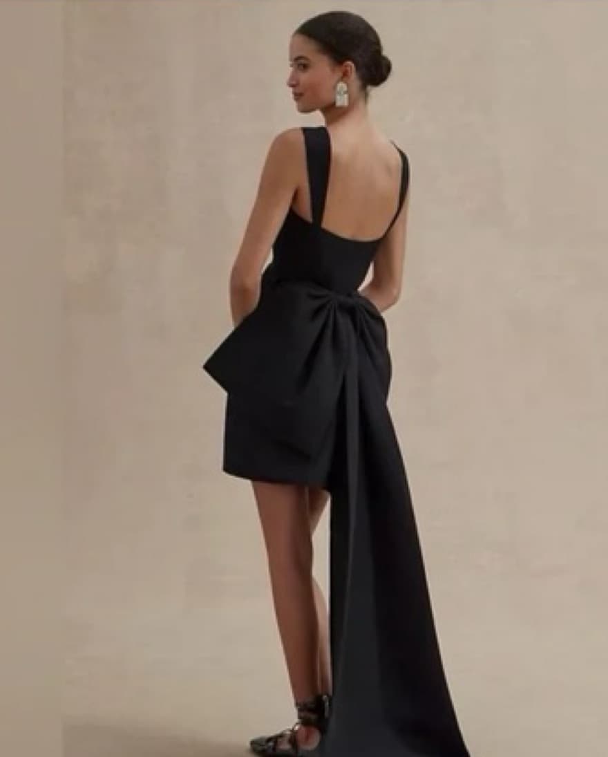 Sachin And Babi Black Mini Dress - Image 2