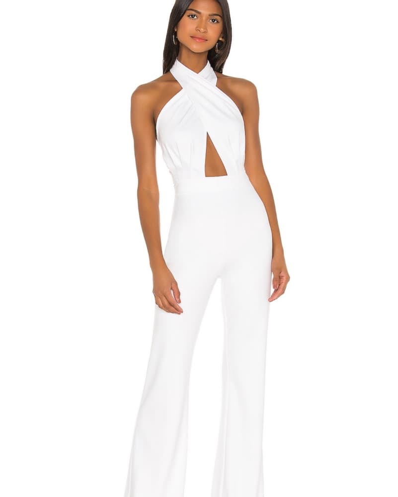 Amanda Uprichard White Jumpsuit - Image 1
