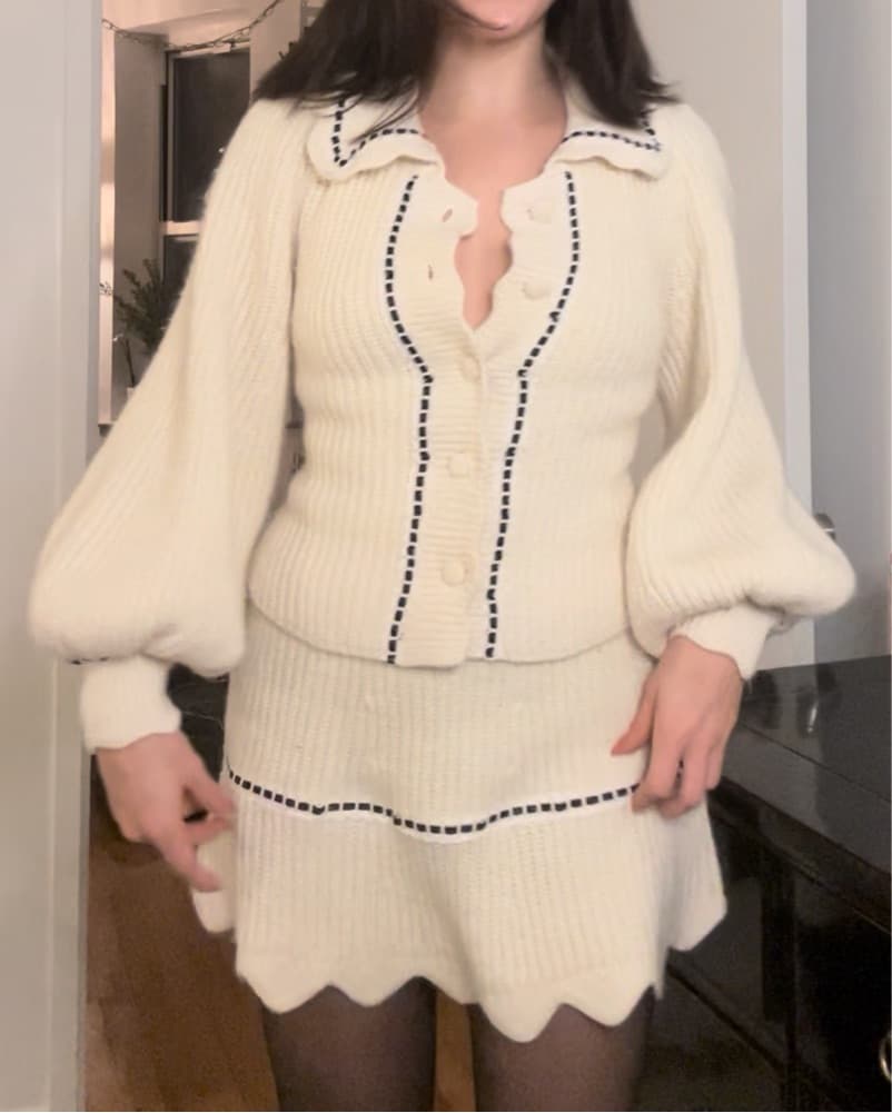 For Love & Lemons Sweater/Dress Set  - Image 1
