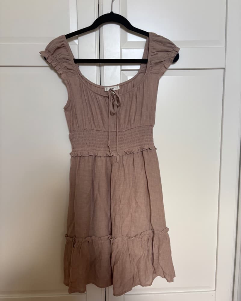 Ruffle Mini Dress - Image 1