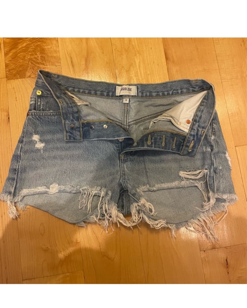 Agolde Jean Shorts In Swapmeet - Image 3