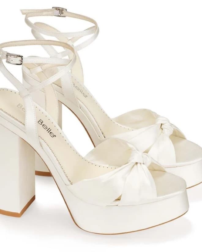 Serafina 5 Inch Open Toe Platform Block  - Image 1