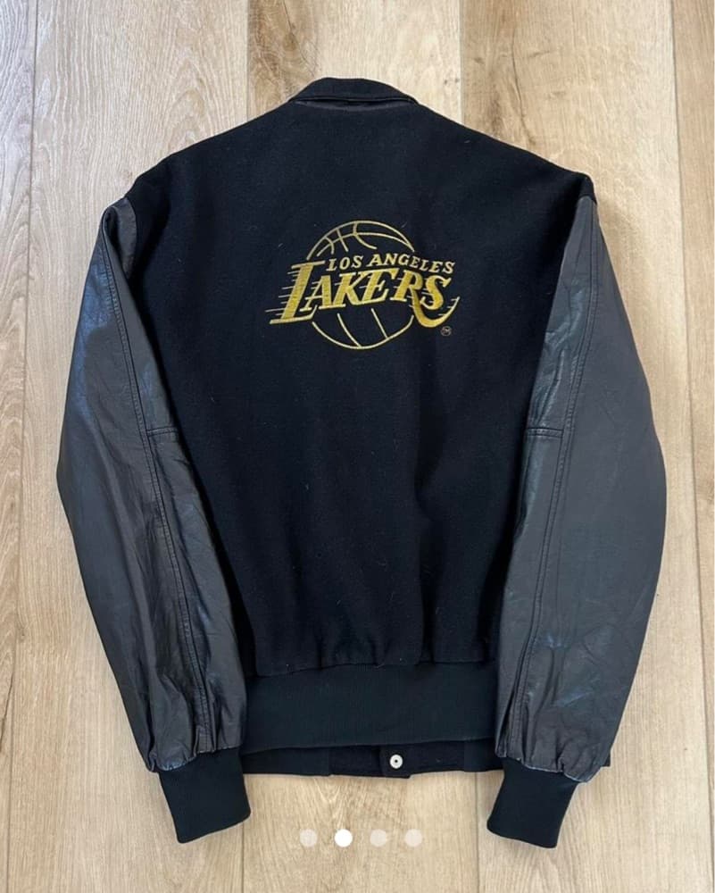 Vintage 1987 Lakers Jacket - Image 2