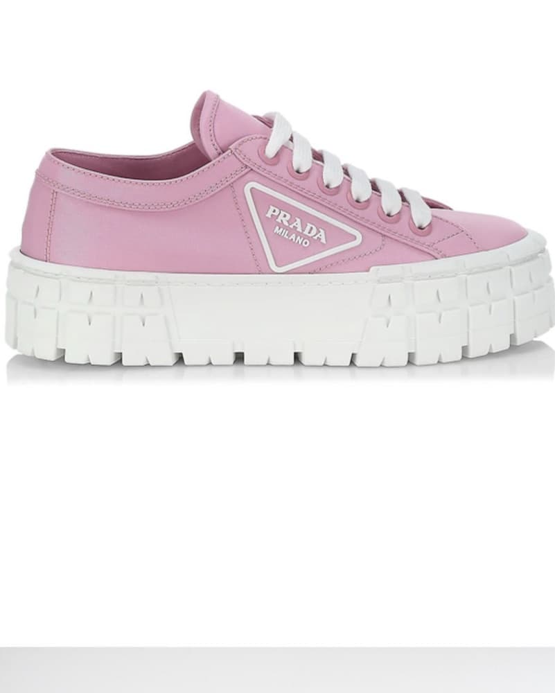 Prada Pink Platform Shoes  - Image 1